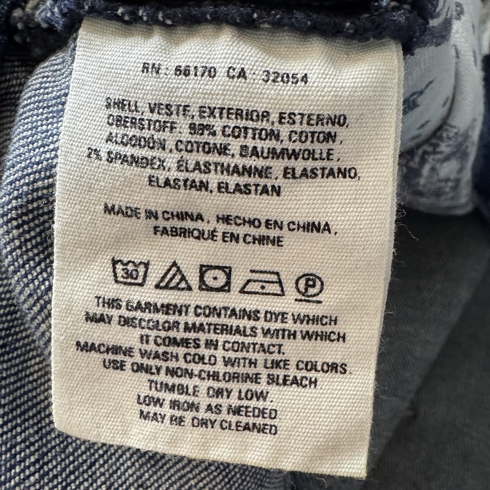 Anthropologie Pilcro Letterpress The Script Tie Back Cropped Bootcut Jeans 32 - Picture 7 of 7